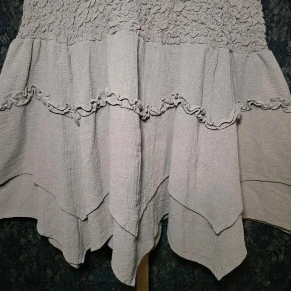 NWT Free People What A Time Drop-Waist Mini Dress L - Picture 3 of 12